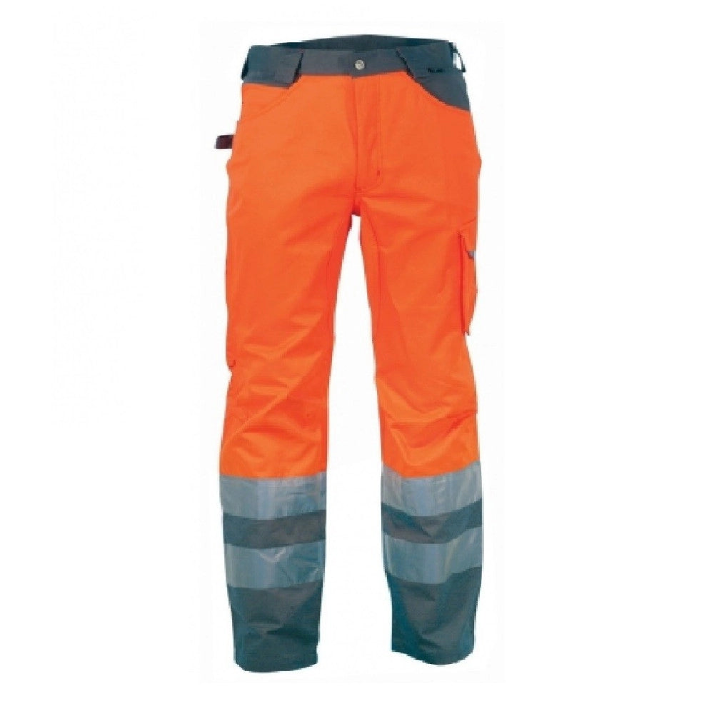 Trade Shop - Pantalone Ray Cofra Catarifrangenti Da Lavoro Antinfortunistica - Giallo   56