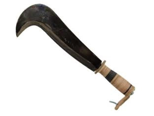 RONCOLA TIPO BERGAMO- - lama mm.300 -  IL CAMPO