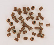 SC COPRIFORO PLASTICA MARRONE D 6 MM  50 PZ- 5,0 pz