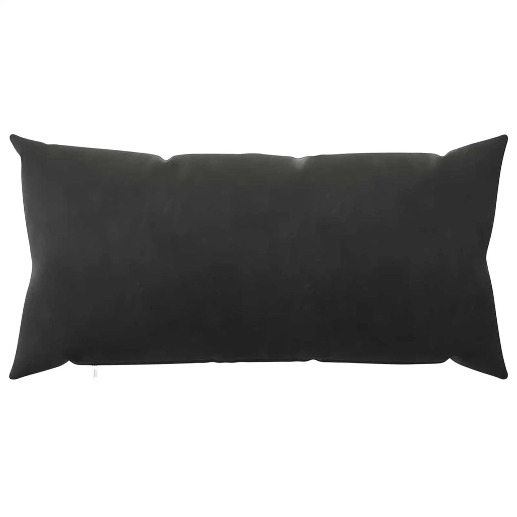 Federa 2 pcs HEERLEN Nero 40 x 80 cm Velluto 909826