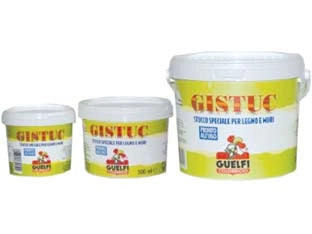 STUCCO IN PASTA GISTUC IN BARATTOLO- - gr.500 (ml.250) - 16 pezzi GUELFI