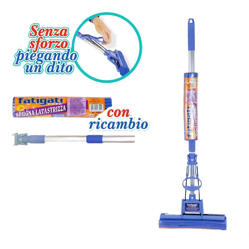 SPUGNA LAVASTRIZZA SENZA SFORZO CON RICAMBIO