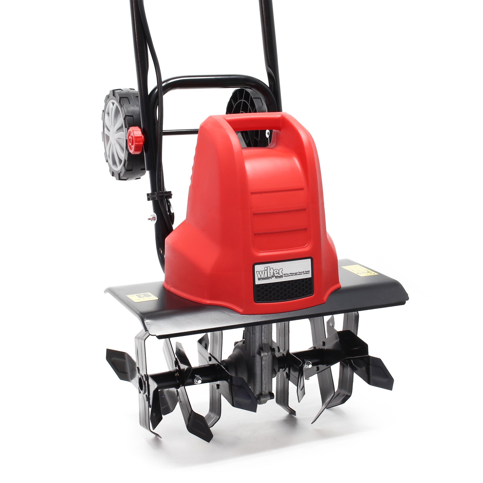 Motozappa elettrica per giardino, 1500 W 400 rpm, 24 lame, Elettrozappa Fresa per orto