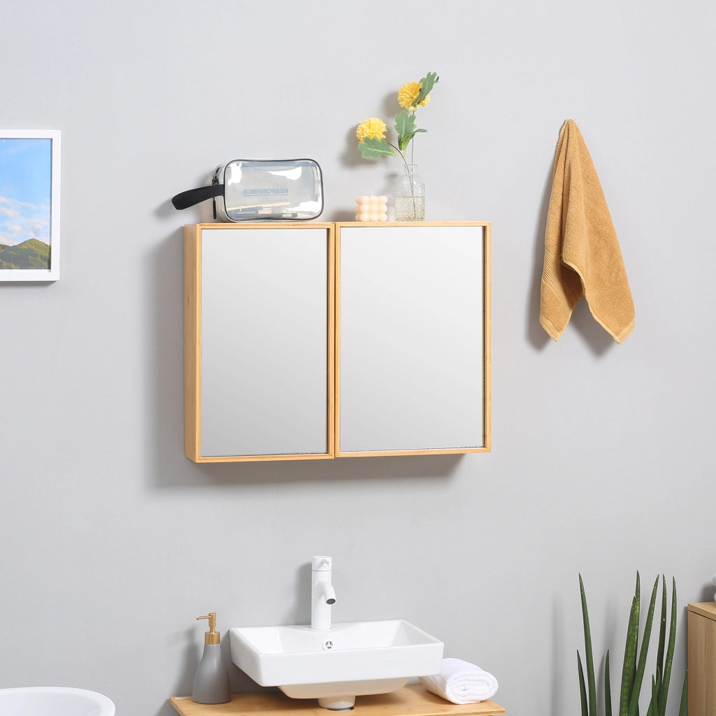 Armadio con ante a specchio ¨C Minimal ¨C 65x14x50 cm