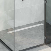 Drenaggio doccia 2 in 1 Argento 90 cm Acciaio Inox 304 42015941