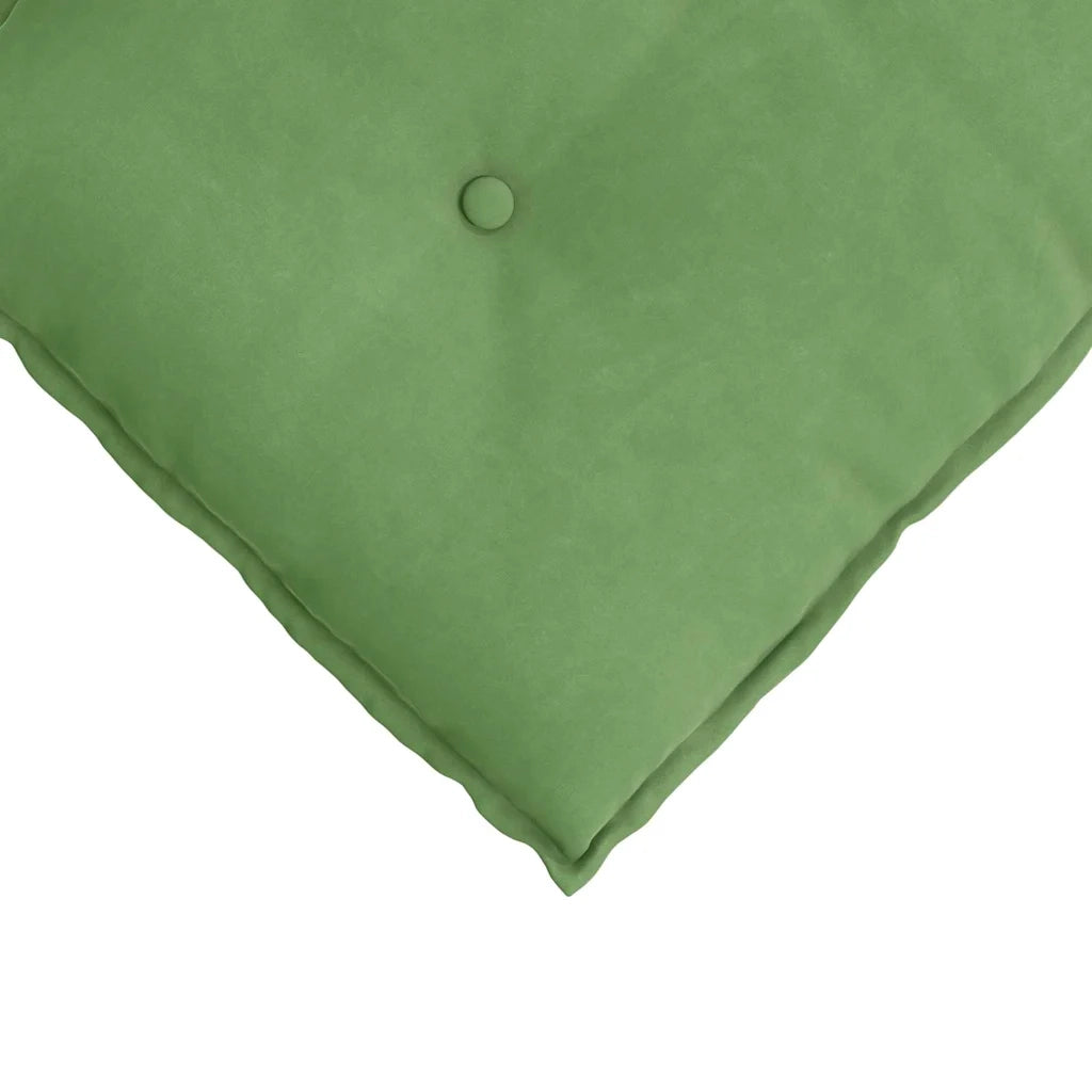 Cuscino per Schiena Verde chiaro 60 x 50 cm Tessuto in Cords 42014678