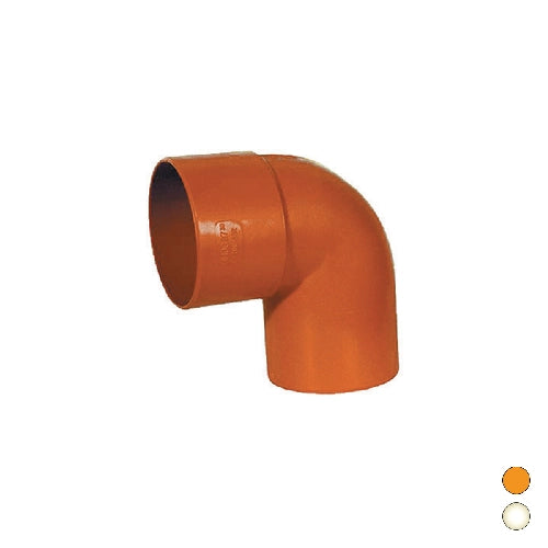 CURVA 87  ° IN PVC- Diam. 82- ESCLU- pezzi 1