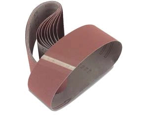 NASTRI CARTA ABRASIVA PER LEVIGATRICI A NASTRO- - mm.60x400 grana 40 blister da pz.3 - 1 blister IMPERIAL