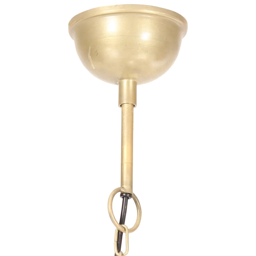 Lampada a Sospensione Industriale 25 W Ottone Rotonda 40 cm E27 320532
