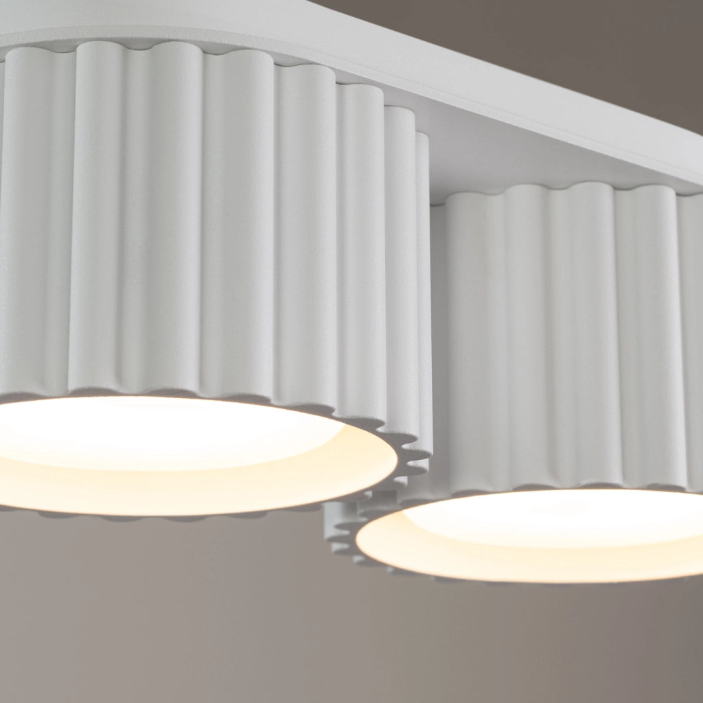 Lampada a soffitto AURA 2 bianco Gx53