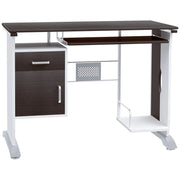 Scrivania Computer ¨C Minimal ¨C Legno Rovere Marrone 100x52x75 cm