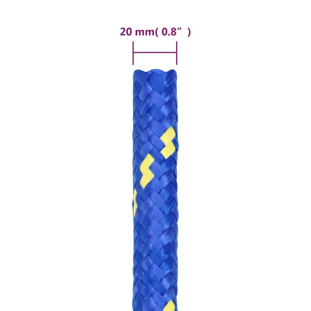 Corda | Fune per barca Blu 20 mm 50 m in Polipropilene