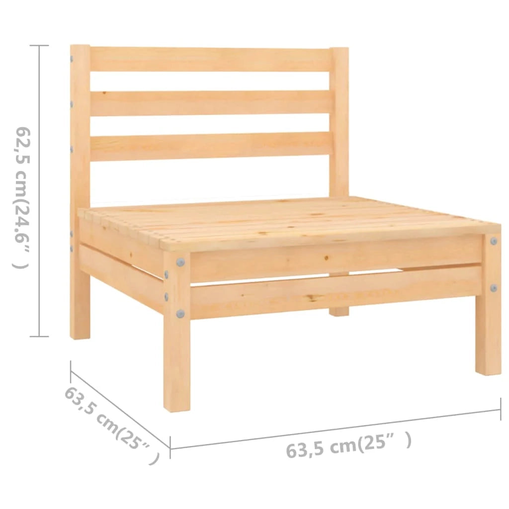 Set di mobili da giardino mobili da esterno 5 pezzi legno di pino massiccio 02_0016534