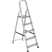 SCALA ALLUMINIO EVEREST 5 GRADINI PORTATA MAX 150KG