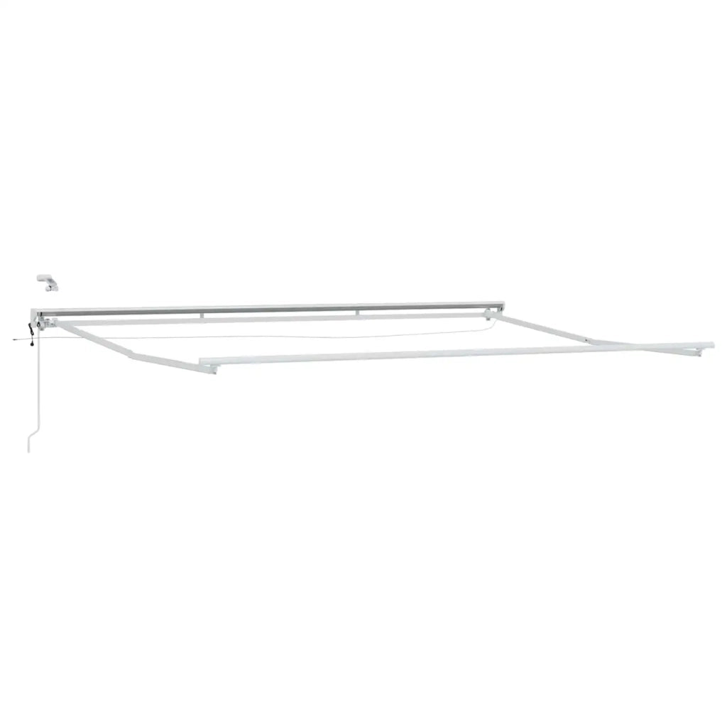 Tettuccio Elettrico Retrattile Blu e Bianco 5 × 3,5 m 3421446