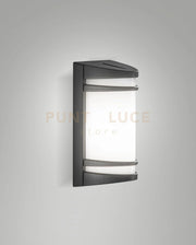 PIX APPLIQUE GRIGIO SCURO DA ESTERNO 1 LUCE ATTACCO E27 IP54