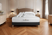 Pacchetto letto completo - Materasso 180x200cm + Box spring con doghe (kit) + 2 cuscini + Piumino - Balmoral
