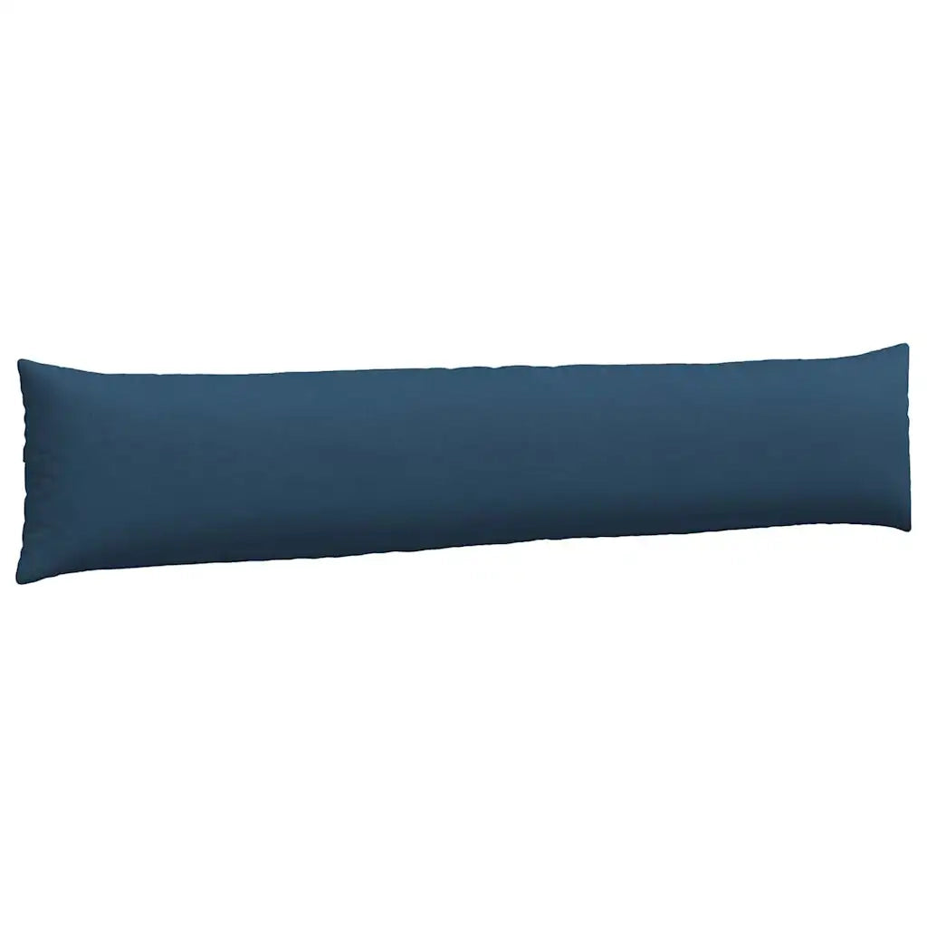 Cuscini da Divano 2 pz | Cuscini per sedie Blu 200 x 40 cm Tessuto