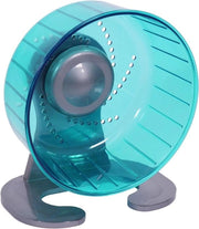Giratoria per Hamster con Supporto - Azzurro Verde