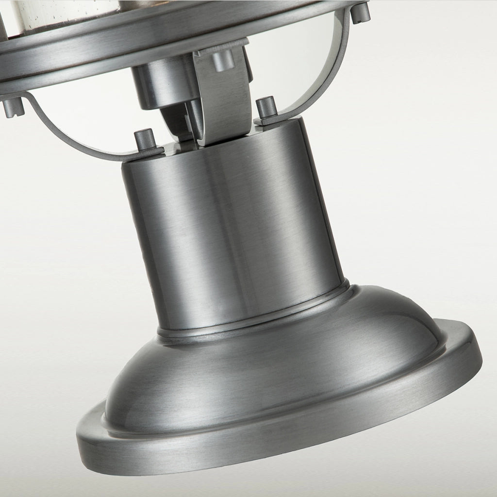 Lampada colonna esterno alluminio E27 Booker Quintiesse