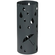 Portaombrelli in metallo ¨C Minimal ¨C grigio 17x41 cm