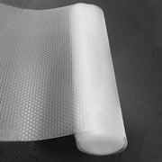 Lademat trasparente non adesivo 30 x 500 cm per superfici antiscivolo in cucina, armadi e frigoriferi