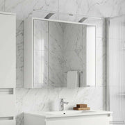 Mobiletto per specchio da bagno Bianco 73,5 x 16 x 62,5 cm 889175