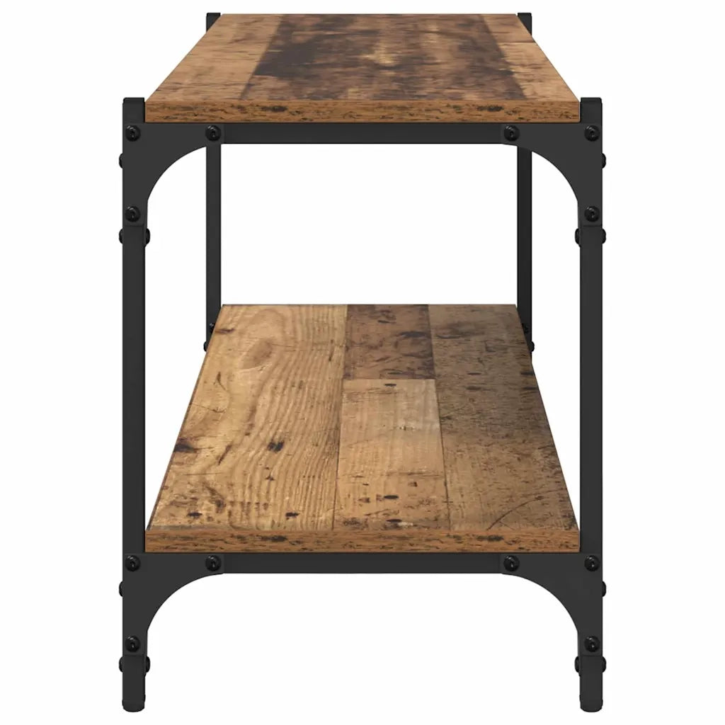 Mobile TV-Credenza per TV-Console TV Legno vecchio 100x33x41cm
