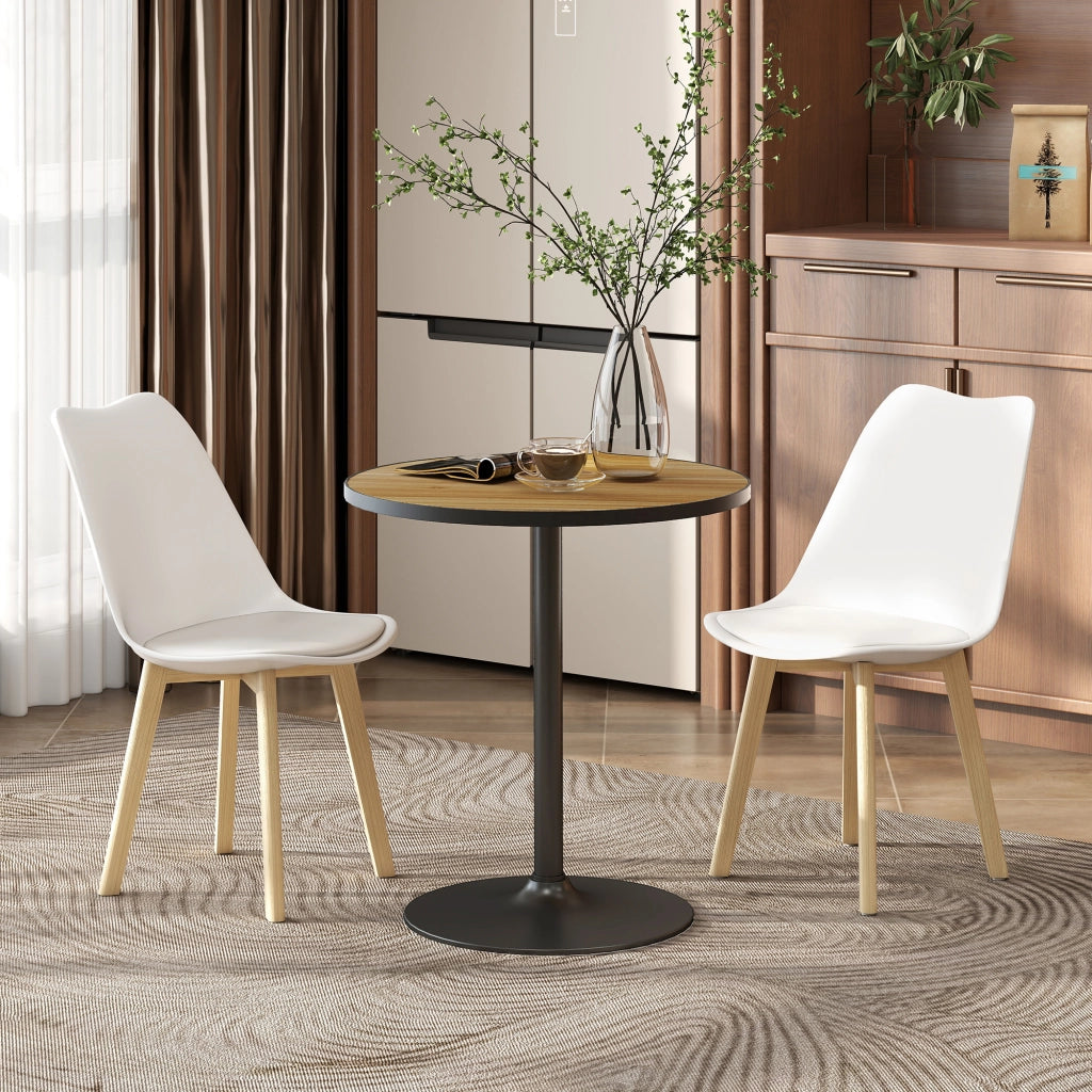 Tavolo da Pranzo Rotondo ¨C Minimal ¨C Eiche 100x100