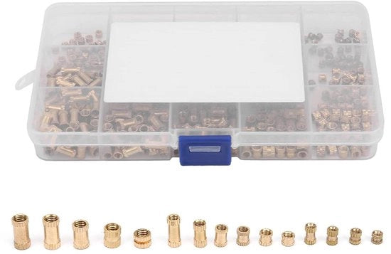 Kit di viti in rame, 450 pezzi, M2 M3 M4