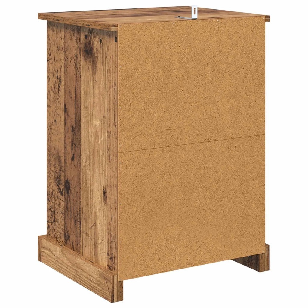 Armadio da Notte 2 pcs Legno vecchio 36 x 43 x 60 cm 881397
