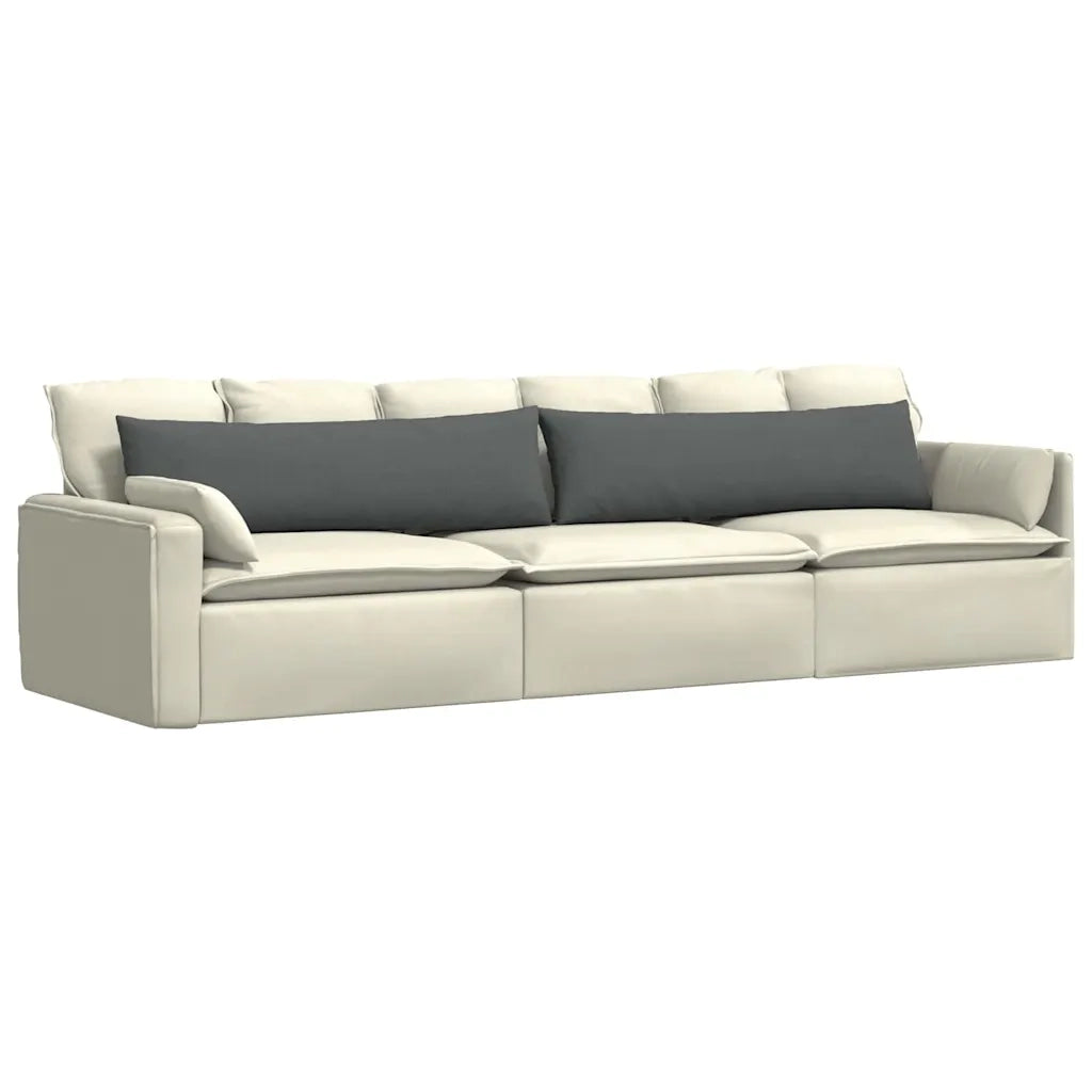 Cuscini da Divano 2 pcs Grigio scuro 145 x 40 cm Tessuto 42013826