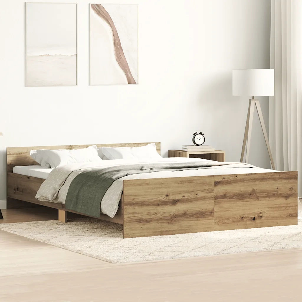 Giroletto senza Materasso-Struttura Letto Rovere Artigianale 120x200cm 138923