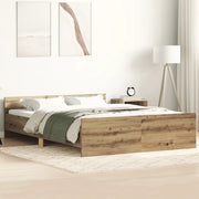 Giroletto senza Materasso-Struttura Letto Rovere Artigianale 120x200cm 138923