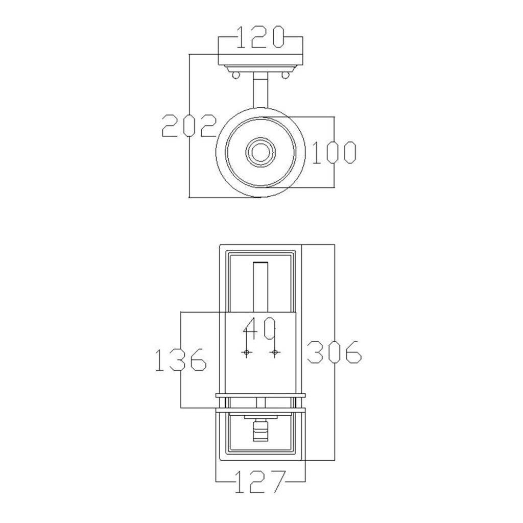 Applique bagno Hendrik cromata con vetro opale IP44