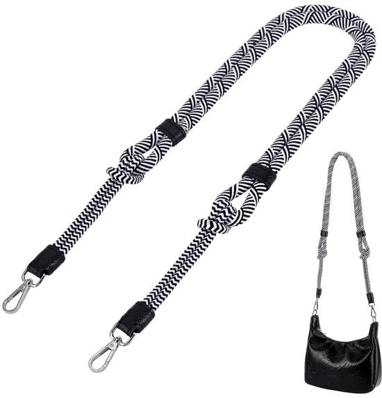 Portamonete in tessuto 990 mm - 39 pollici - Tascheggendo - Taschicucire - Cinturino per spalla - Maniglia - Materiale nylon