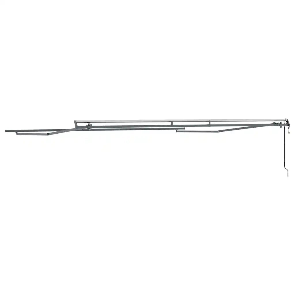 Tenda da Sole Antracite 4 × 3,5 m Metallo 313255