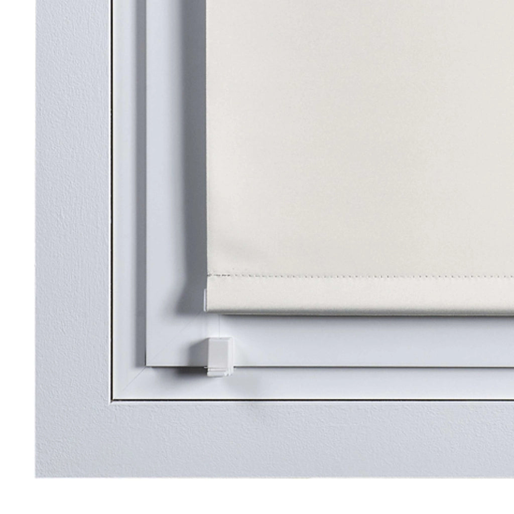 Tenda a Rullo Oscurante installazione senza foratura EasyFix Ecru 45x180 cm