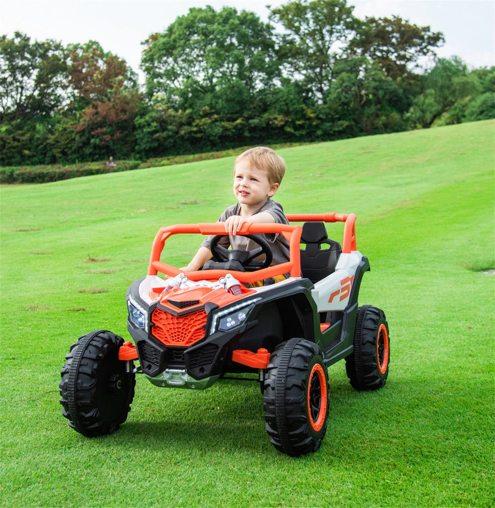 Auto UTV per Bambini ¨C zephmum ¨C 2 Posti, 12V, Telecomando, per 3-6 Anni