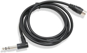 Cavo MIDI din 5-pins maschile a 635 mm - progettazione angolo retto - schermatura a spirale - trasmissione di segnale efficiente - connessione dell'interfaccia da 635 mm - diffusore professionale.