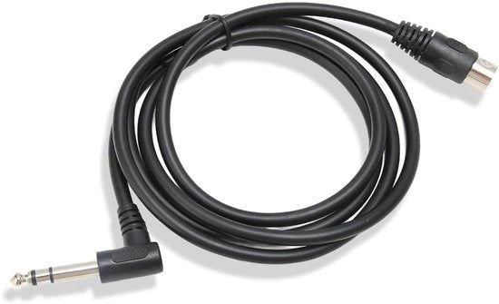 Cavo MIDI din 5-pins maschile a 635 mm - progettazione angolo retto - schermatura a spirale - trasmissione di segnale efficiente - connessione dell'interfaccia da 635 mm - diffusore professionale.