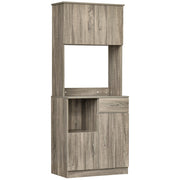 Credenza ¨C Minimal ¨C Grigio, Legno, 71x41x178cm