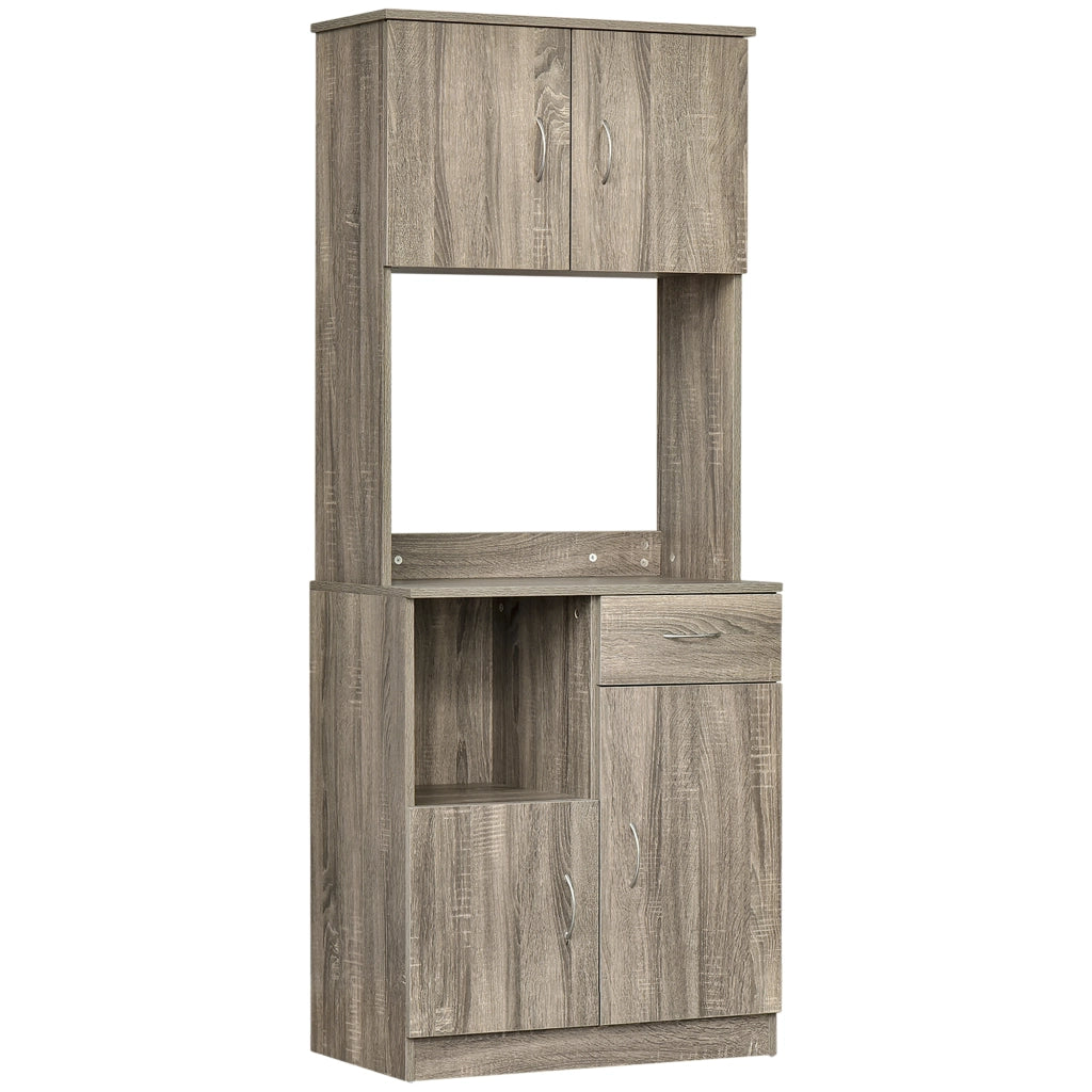 Credenza ¨C Minimal ¨C Grigio, Legno, 71x41x178cm