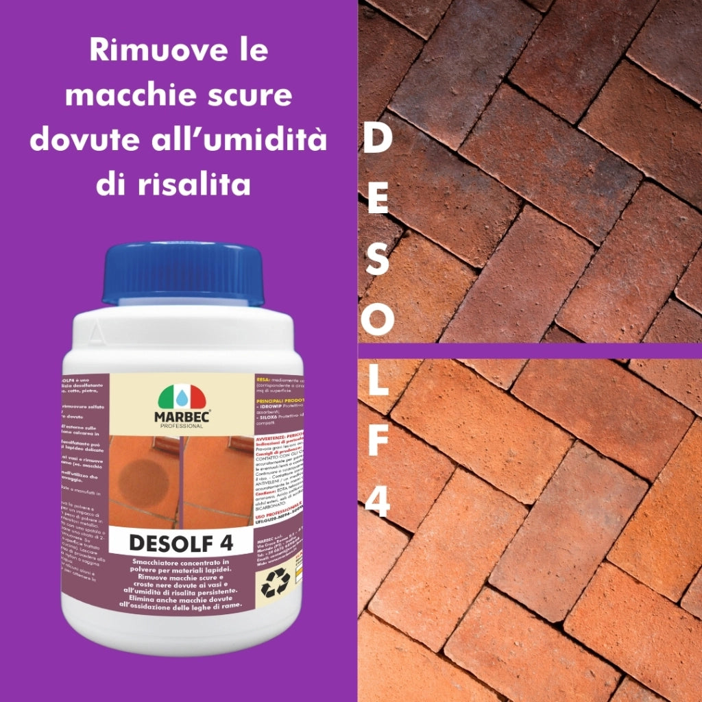 Smacchiatore per materiali lapidei DESOLF4   1KG