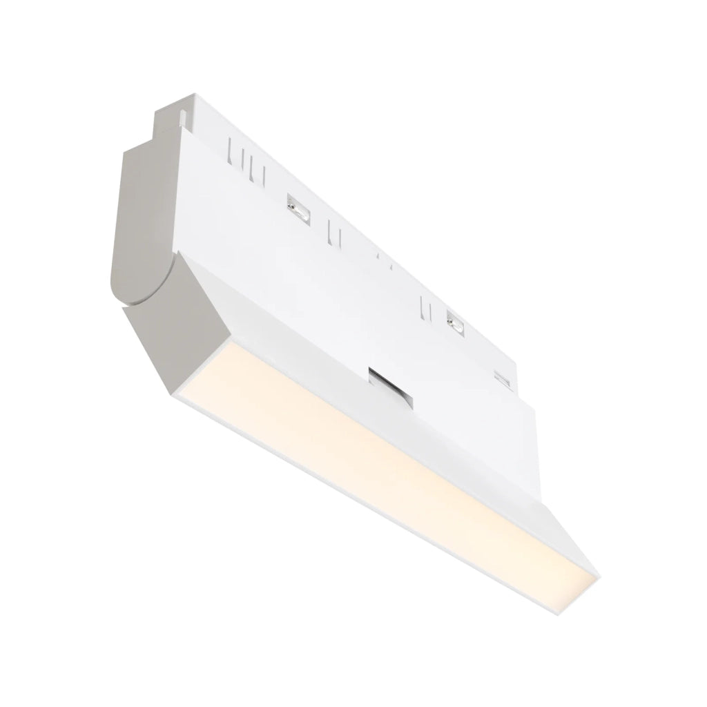 Maytoni Faretto Moderno Exility Basis Rot 1 luce LED integrato bianco alluminio