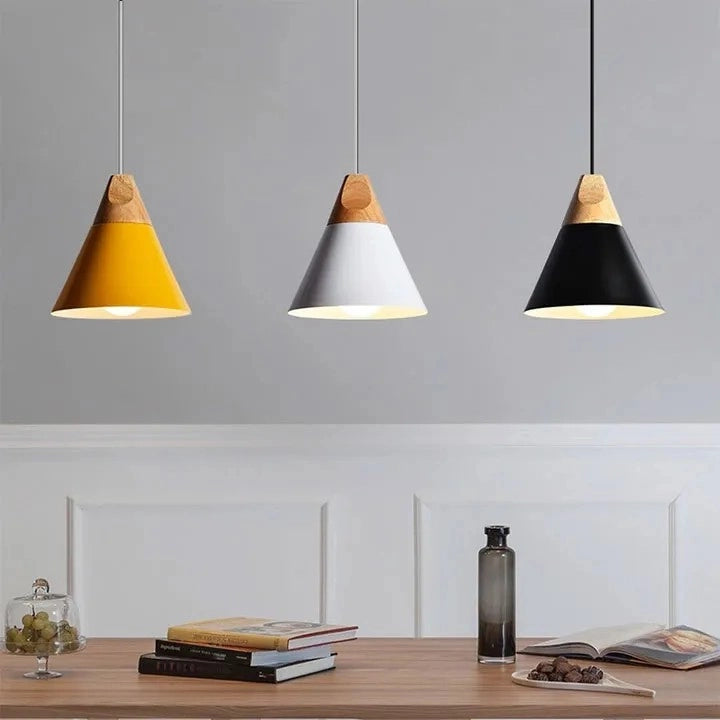 Lampada Da Soffitto Pensile Scandi A. Nera