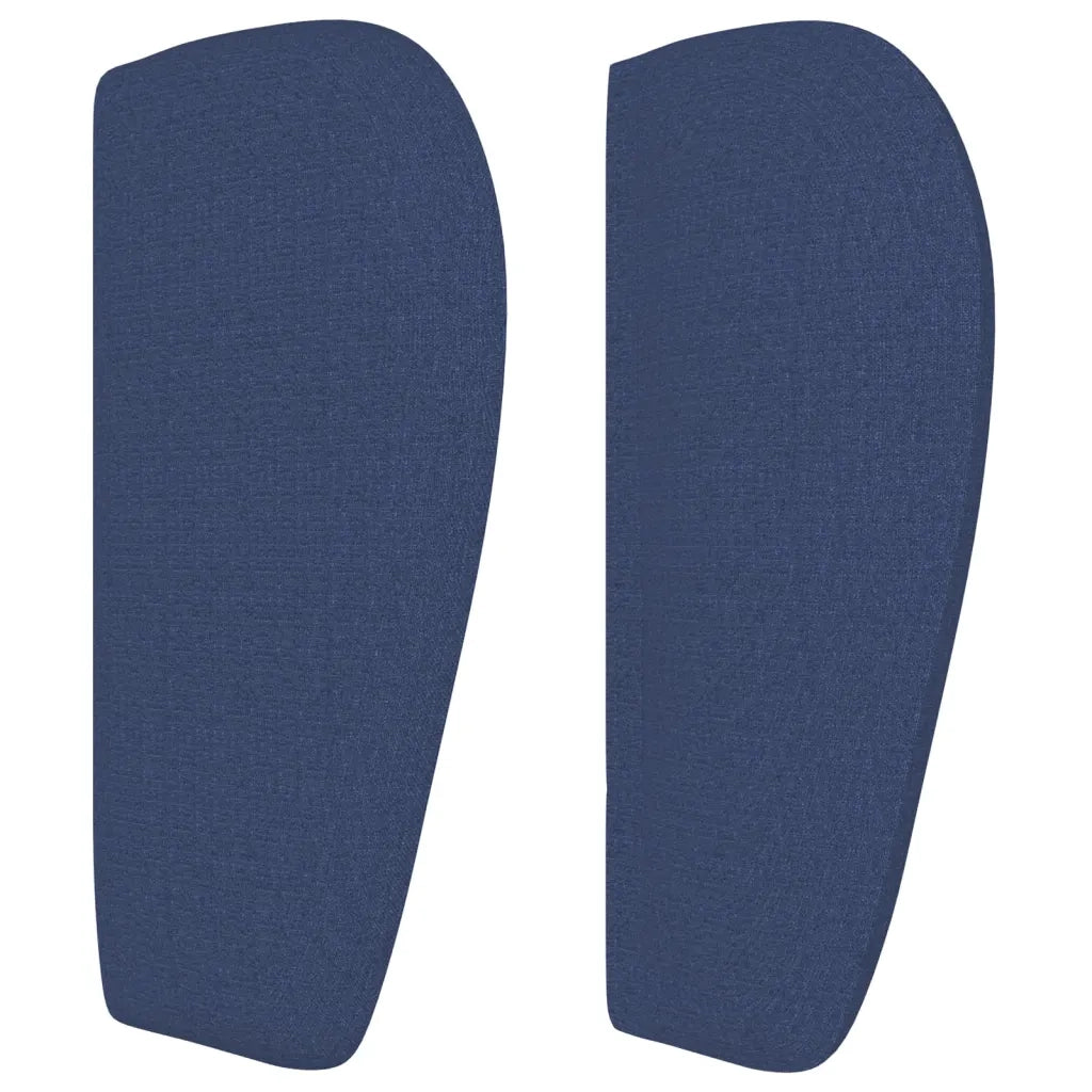 Testiera ad Orecchio Blu 203x23x78/88cm in Tessuto 3117032