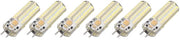 Lampada a LED 7W con connettore GY6.35 - Lampada da soffitto - Illuminazione a 360 gradi - Senza fiammella - Raffreddamento rapido del calore - Protezione per gli occhi - Lampadina alogena