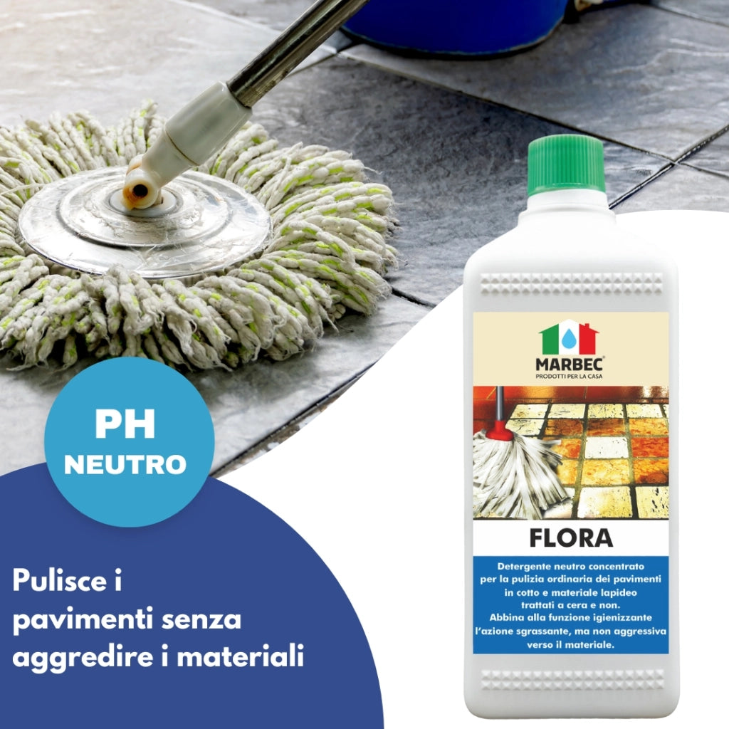 Pulizia pavimenti FLORA   1LT