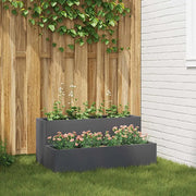 Vaso da giardino Antracite 100 x 60 x 45 cm 865871